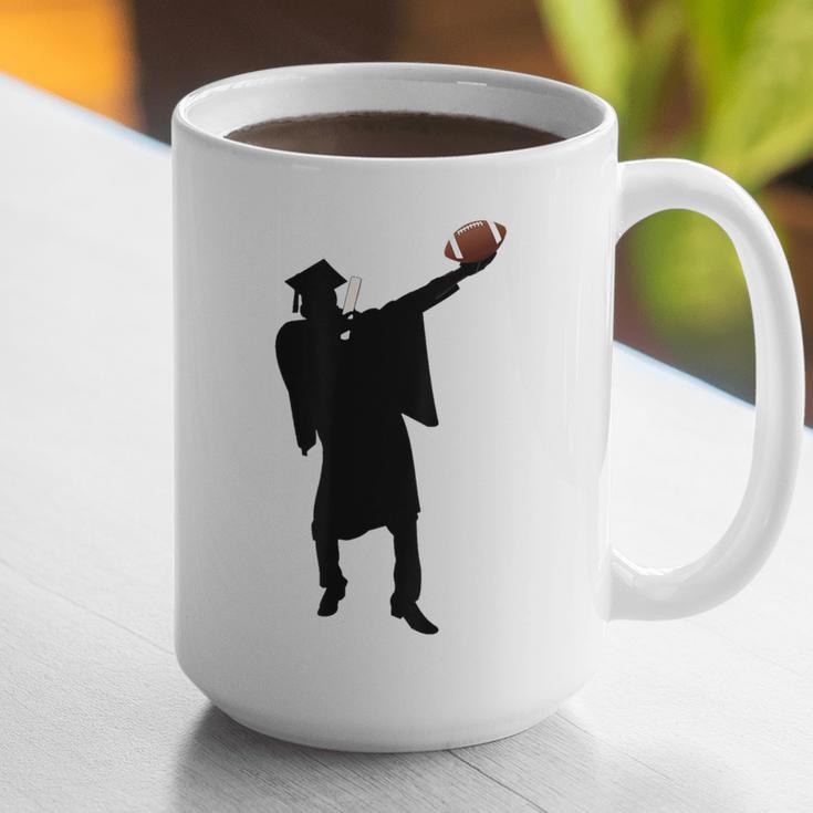 2019 Football Graduation Dab Shirt- Dabbing Graduate Graphic Print Coffee Mug