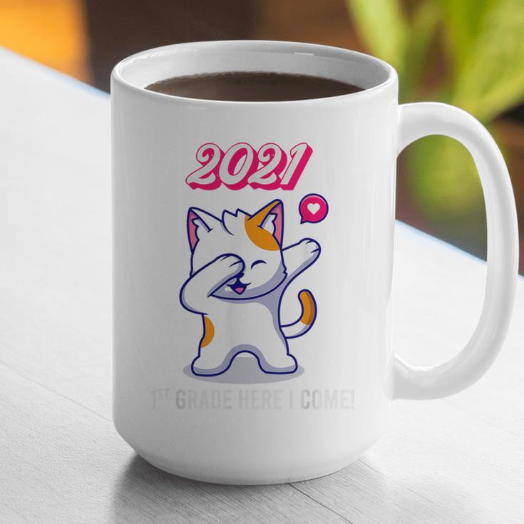 2021 Kindergarden Graduation Celebration Dapping Cat For Men Women Kids Graphic Print Coffee Mug