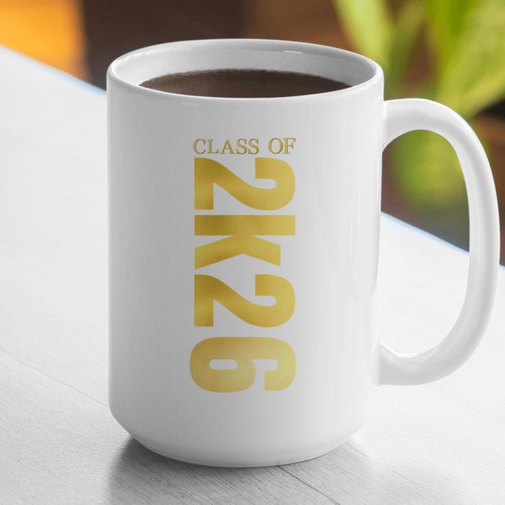 2K26 Class Of 2026 Graduation College Senior Back To School Premium Tri-Blend Graphic Print Coffee Mug