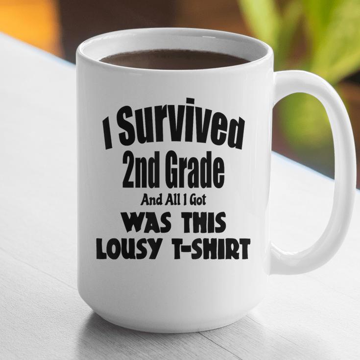 2nd Grade Graduation Boy Girl Graduate Education Graphic Print Coffee Mug