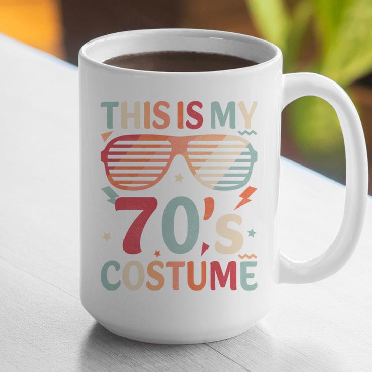 This Is My 70s Costume Vintage Style Nostalgia 1970s Retro Graphic Print Coffee Mug