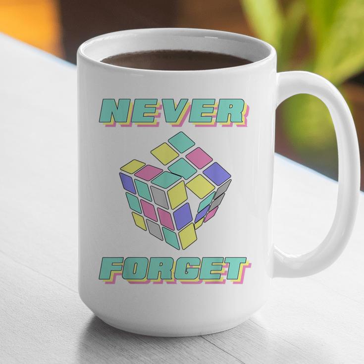 80s 90s Nostalgia Magic Cube Retro Party Costume Graphic Print Coffee Mug