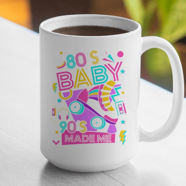 80's Baby 90's Made Me 1980s 1990s Nostalgia Retro Party Premium Tri-Blend Graphic Print Coffee Mug 80's Baby 90's Made Me 1980s 1990s Nostalgia Retro Party Premium Tri-Blend Graphic Print Coffee Mug