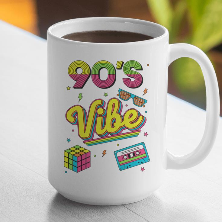 90s Nostalgia Retro Apparel 90'S Vibe Retro Graphic Print Coffee Mug