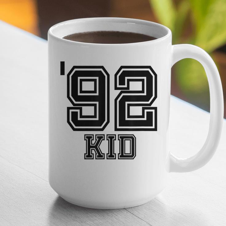 '92 Kid Perfect Vintage Retro Nostalgia Gear For Year 1992 Graphic Print Coffee Mug