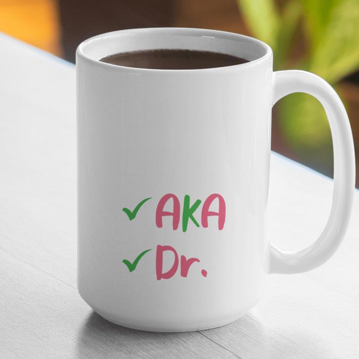 AKA Doctor Medical Worker Appreciation Graduation Graphic Print Coffee Mug