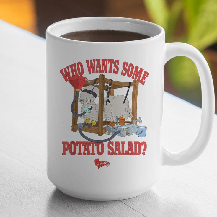 American Dad Who Wants Some Potato Salad Roger Cartoon Graphic Print Coffee Mug