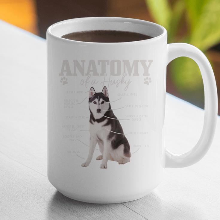 Anatomy Of A Siberian Husky Cute Dog Husky Mom Dad Graphic Print Coffee Mug Anatomy Of A Siberian Husky Cute Dog Husky Mom Dad Graphic Print Coffee Mug