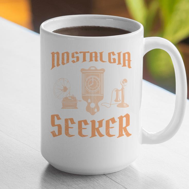 Antique NOSTALGIA SEEKER Antique Collector Graphic Print Coffee Mug Antique NOSTALGIA SEEKER Antique Collector Graphic Print Coffee Mug