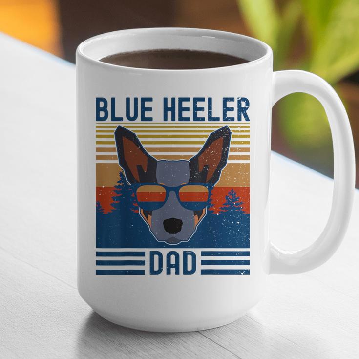 Australian Cattle Dog Blue Heeler Dad Graphic Print Coffee Mug Australian Cattle Dog Blue Heeler Dad Graphic Print Coffee Mug