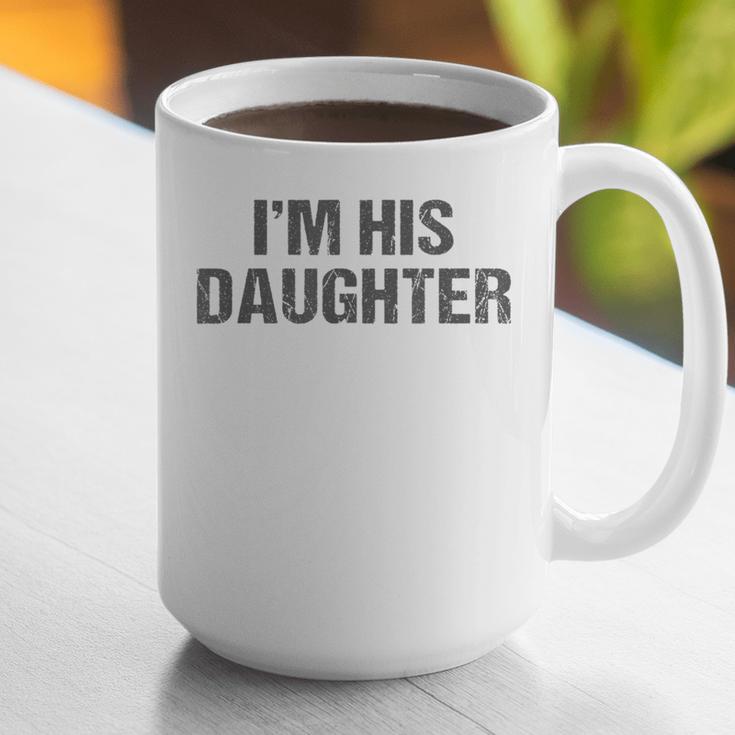 Awesome Like My Daughter I'm His Daughter Dad Daughter Graphic Print Coffee Mug