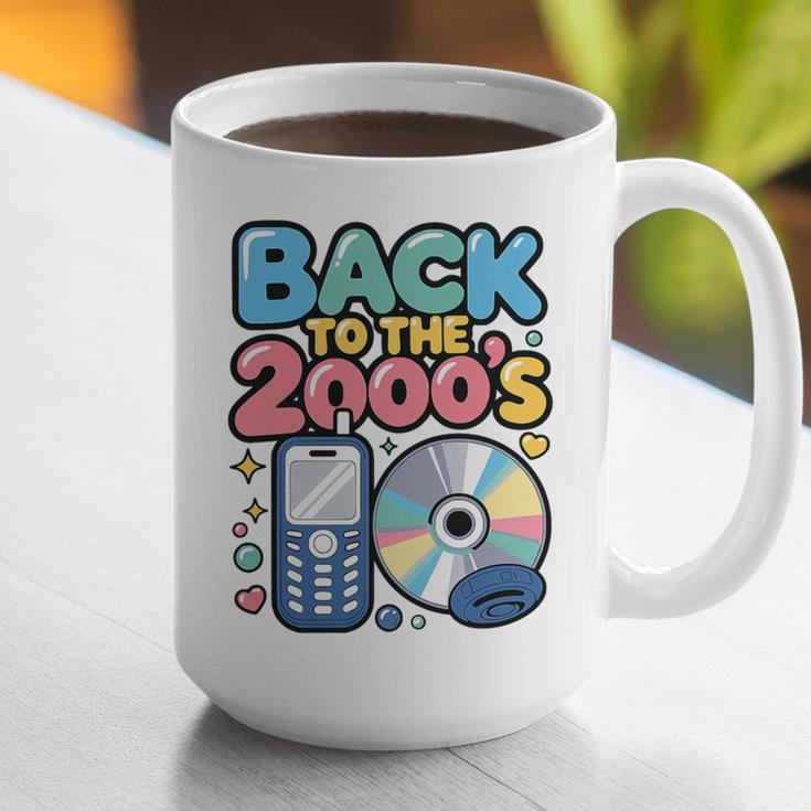 Back To The 2000s Retro Nostalgia Premium Tri-Blend Graphic Print Coffee Mug