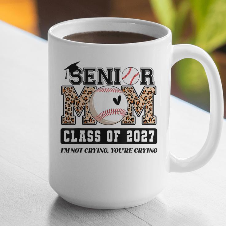 Baseball Senior Class Of 2027 Senior 2027 Graduation Women Graphic Print Coffee Mug