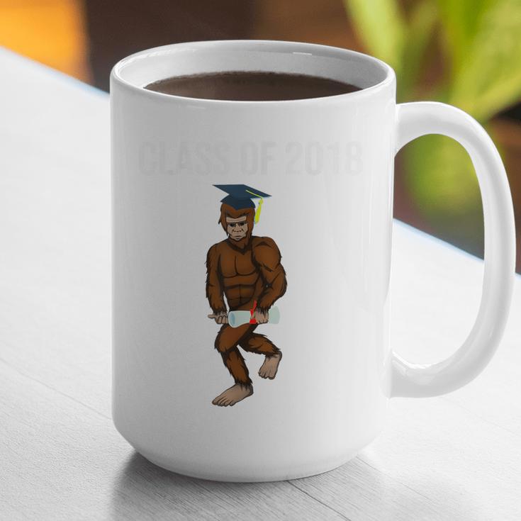 Bigfoot Graduation Shirt Class Of 2018 College Boys Graphic Print Coffee Mug
