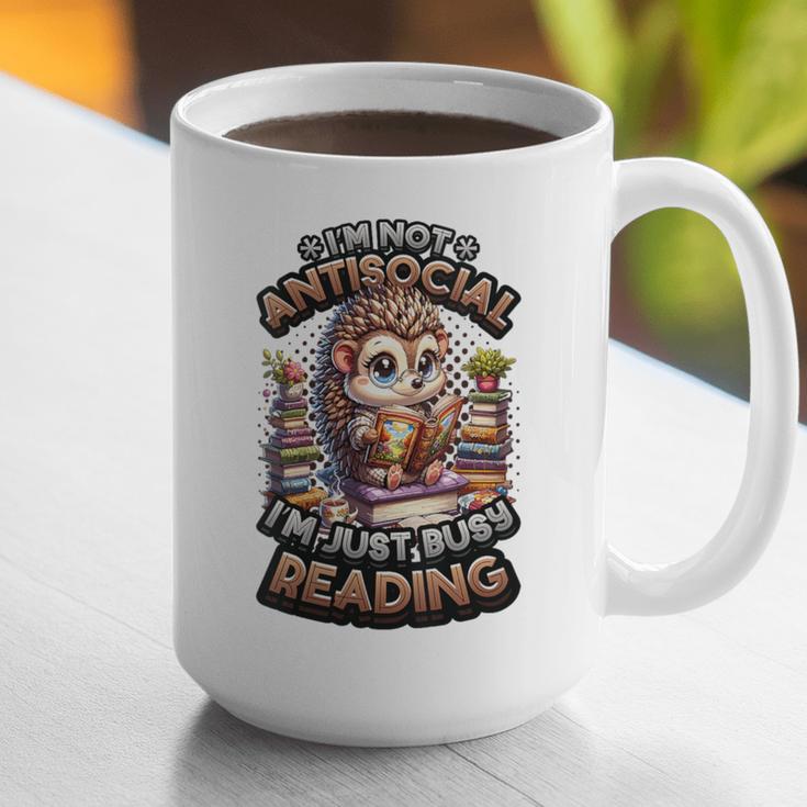 Book Lover Hedgehog Reading Books Introvert Bookworm Graphic Print Coffee Mug Book Lover Hedgehog Reading Books Introvert Bookworm Graphic Print Coffee Mug