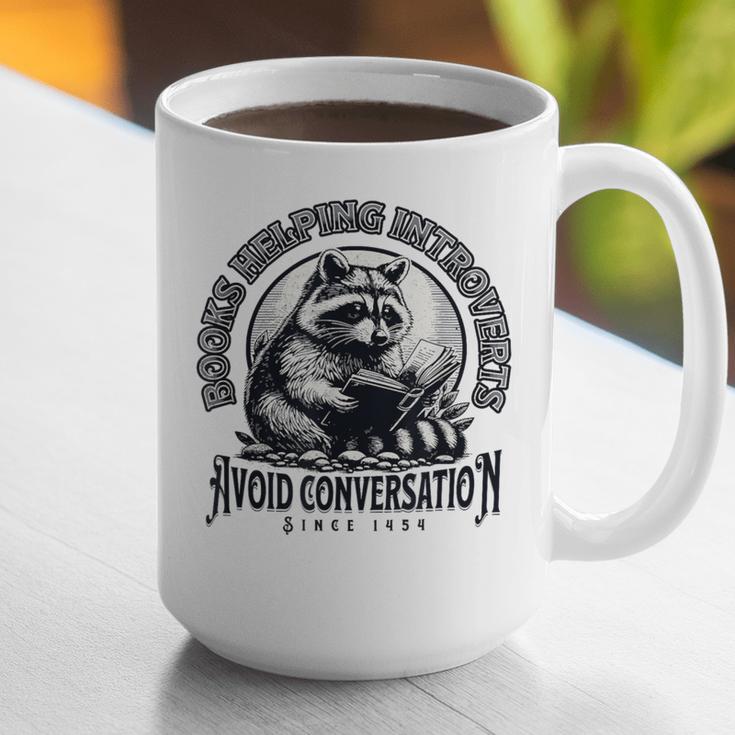 Books Helping Introvert Avoid Conversation Since 1454 Graphic Print Coffee Mug Books Helping Introvert Avoid Conversation Since 1454 Graphic Print Coffee Mug
