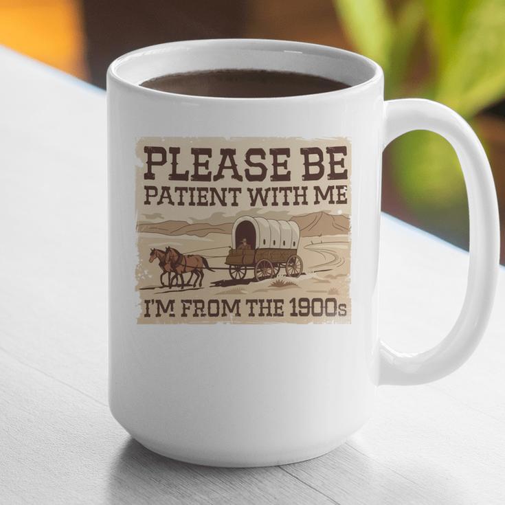 Boomer Millennial Please Be Patient I'm From The 1900s Graphic Print Coffee Mug Boomer Millennial Please Be Patient I'm From The 1900s Graphic Print Coffee Mug