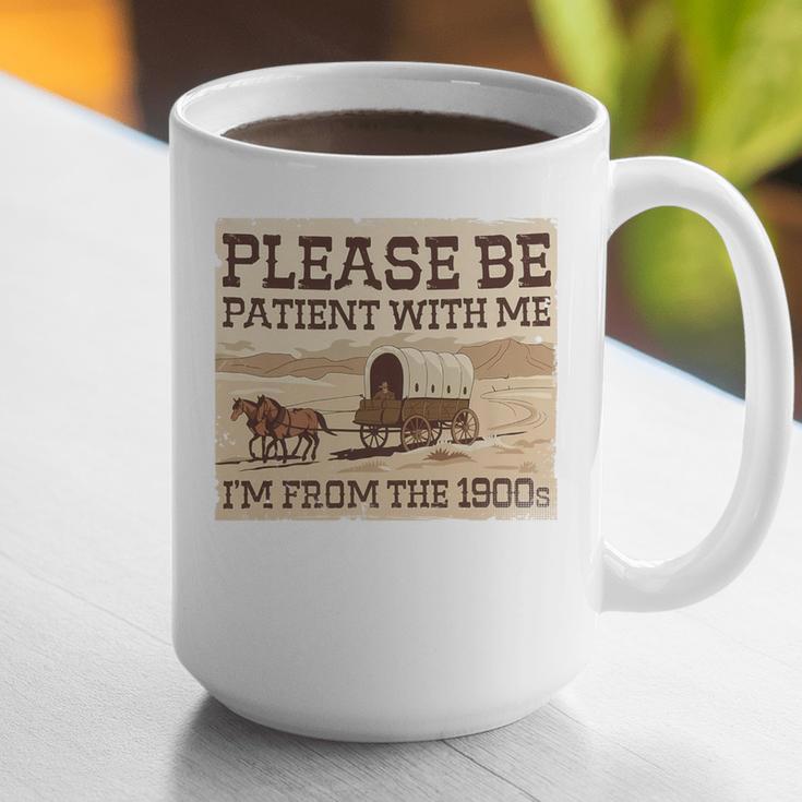 Boomer Millennial Please Be Patient I'm From The 1900s Premium Graphic Print Coffee Mug