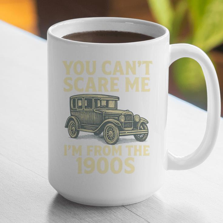 You Can't Scare Me I'm From The 1900s Retro Vintage Car Premium Graphic Print Coffee Mug