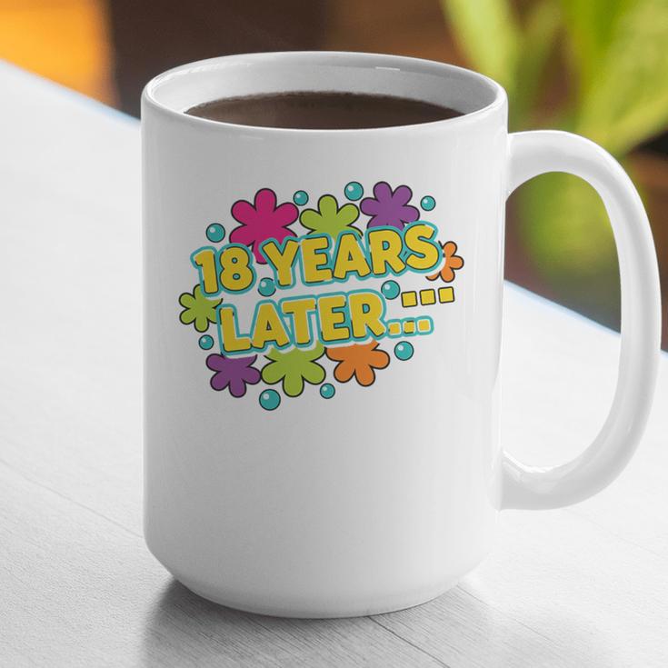 Cartoons Retro 18 Years Later Groovy Pop Art Nostalgia Premium Tri-Blend Graphic Print Coffee Mug Cartoons Retro 18 Years Later Groovy Pop Art Nostalgia Premium Tri-Blend Graphic Print Coffee Mug