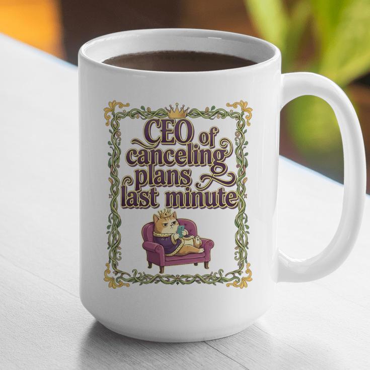 CEO Of Canceling Plans Flake Introvert Friend Premium Tri-Blend Graphic Print Coffee Mug CEO Of Canceling Plans Flake Introvert Friend Premium Tri-Blend Graphic Print Coffee Mug