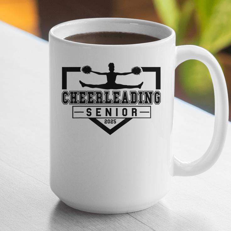 Cheerleading Senior Night Cheer Senior 2025 Graduation 30 Graphic Print Coffee Mug