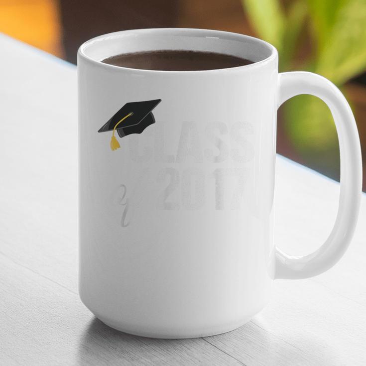 Class Of 2017 Senior Graduation Graphic Print Coffee Mug