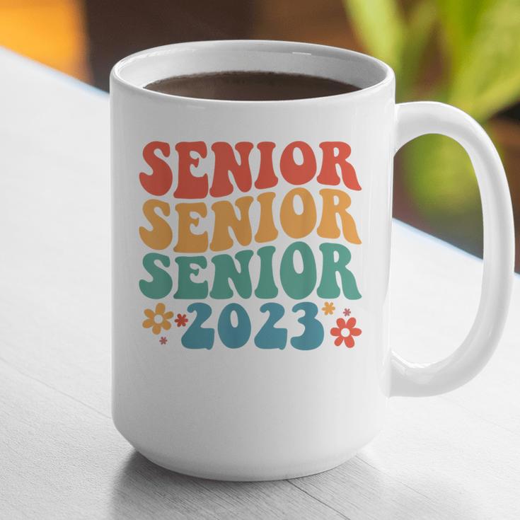 Class Of 2023 Senior 2023 Graduation Retro Seniors Graphic Print Coffee Mug