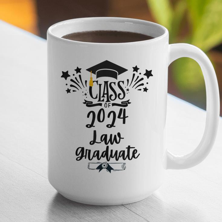 Class Of 2024 Law Graduation 2024 JD Degree Law Graduate Graphic Print Coffee Mug