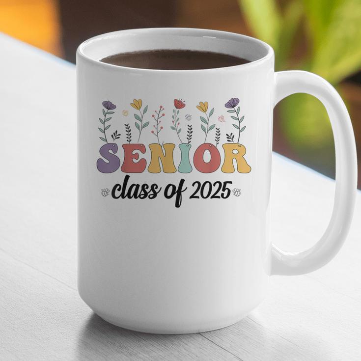 Class Of 2025 Senior 25 High School Graduation Graphic Print Coffee Mug
