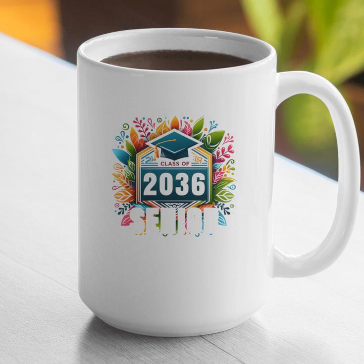 Class Of 2036 Graduation School Vintage Senior 2036 Graphic Print Coffee Mug