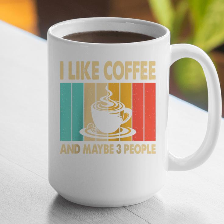 I Like Coffee And Maybe 3 People Introvert Anti-Social Raglan Baseball Tee Graphic Print Coffee Mug I Like Coffee And Maybe 3 People Introvert Anti-Social Raglan Baseball Tee Graphic Print Coffee Mug