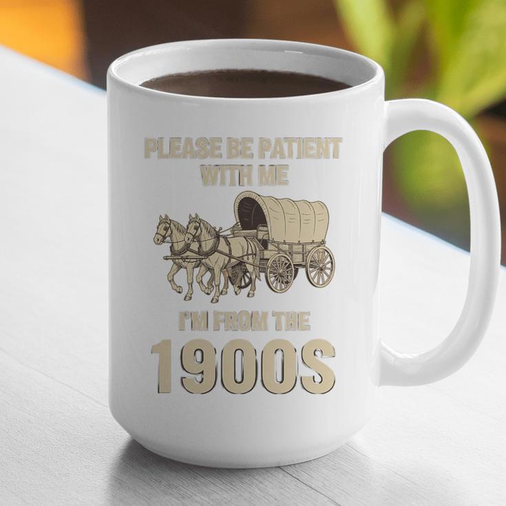 Country Please Be Patient With Me I'm From The 1900s Vintage Premium Tri-Blend Graphic Print Coffee Mug Country Please Be Patient With Me I'm From The 1900s Vintage Premium Tri-Blend Graphic Print Coffee Mug