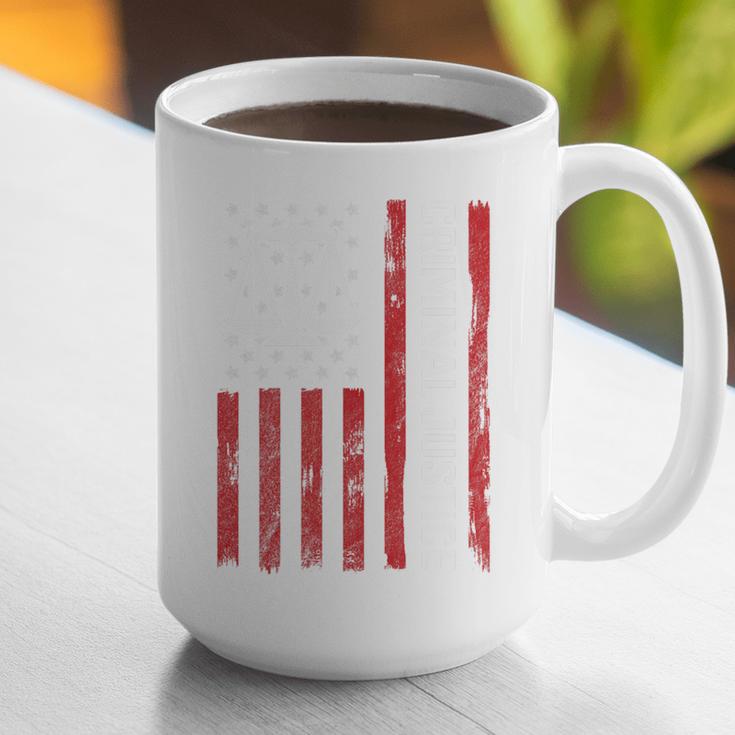 Criminal Justice Major College Student Graduate Graduation Premium Graphic Print Coffee Mug