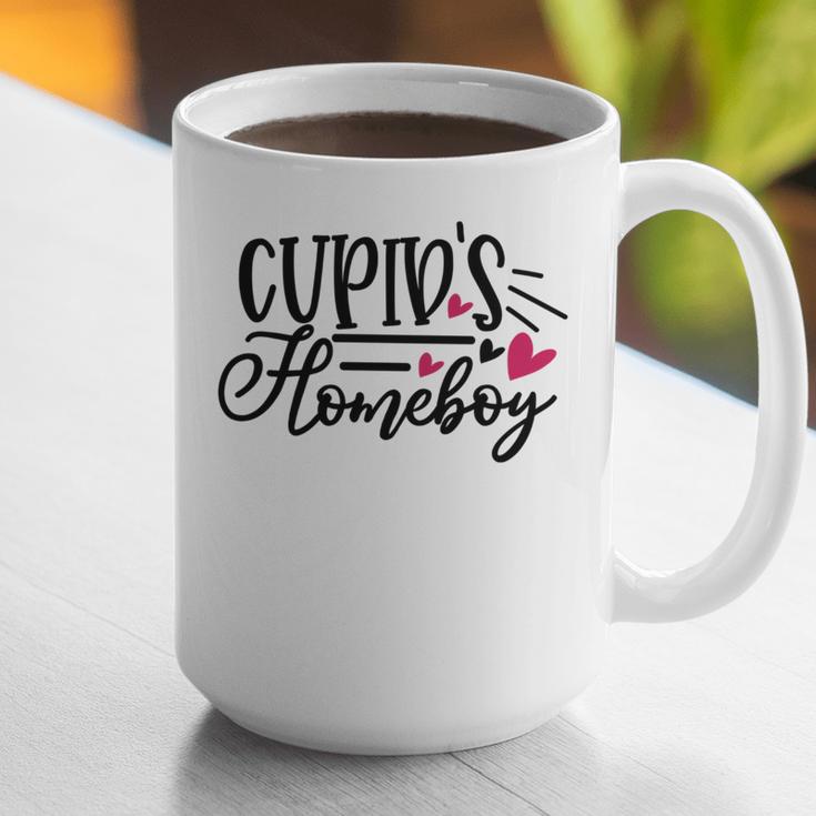 Cupid's Homebody Introvert Valentine's Day Home Graphic Print Coffee Mug
