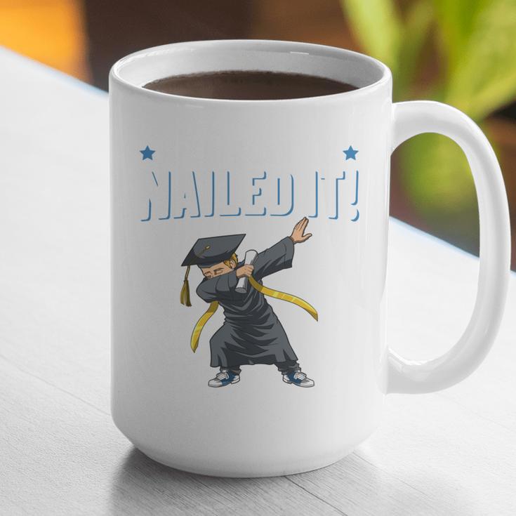 Dabbing Graduation Class Of 2025 Boy Kindergarten Nailed It Graphic Print Coffee Mug