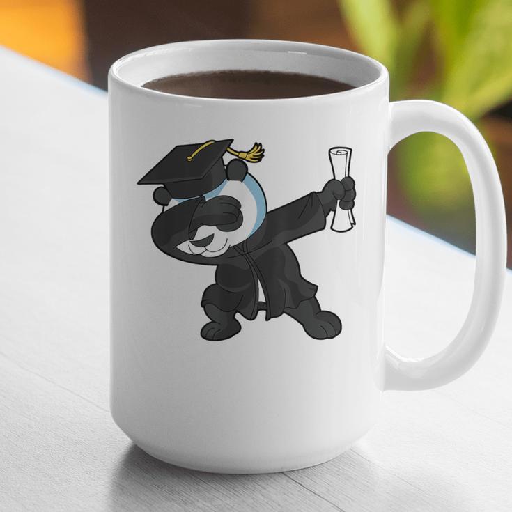 Dabbing Panda Bear Graduation Senior 2019 Shirt Graphic Print Coffee Mug