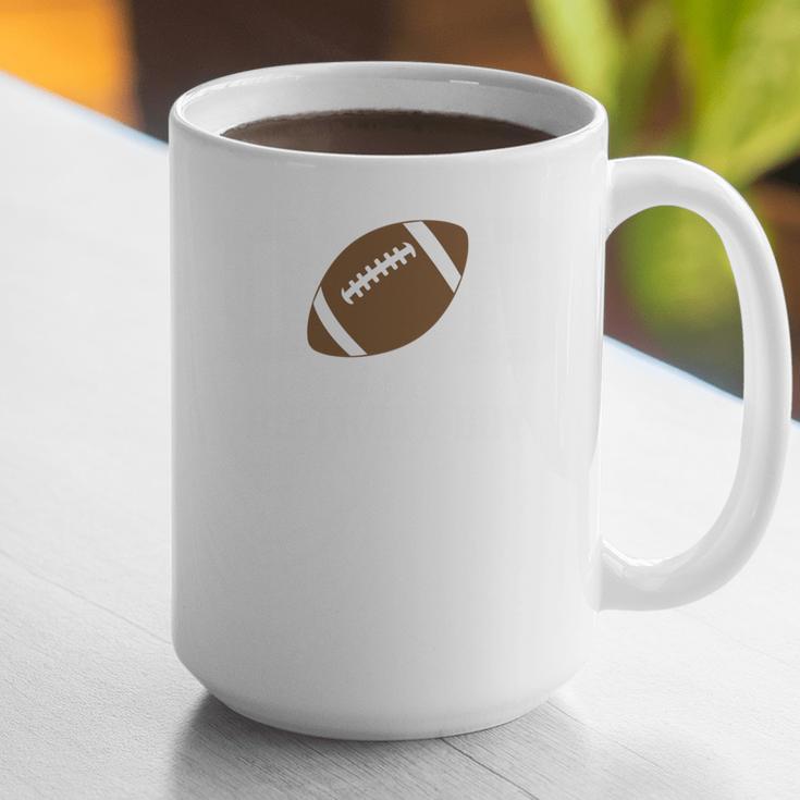 Dad Of The Birthday Boy Football Lover First Birthday Party Graphic Print Coffee Mug