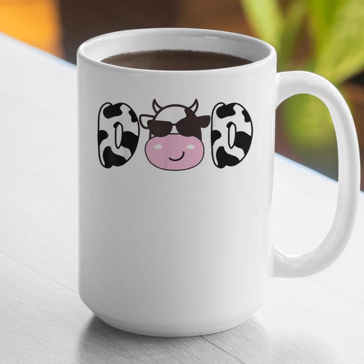 Dad Of The Birthday Girl Cow Daddy Papa Bday Matching Graphic Print Coffee Mug