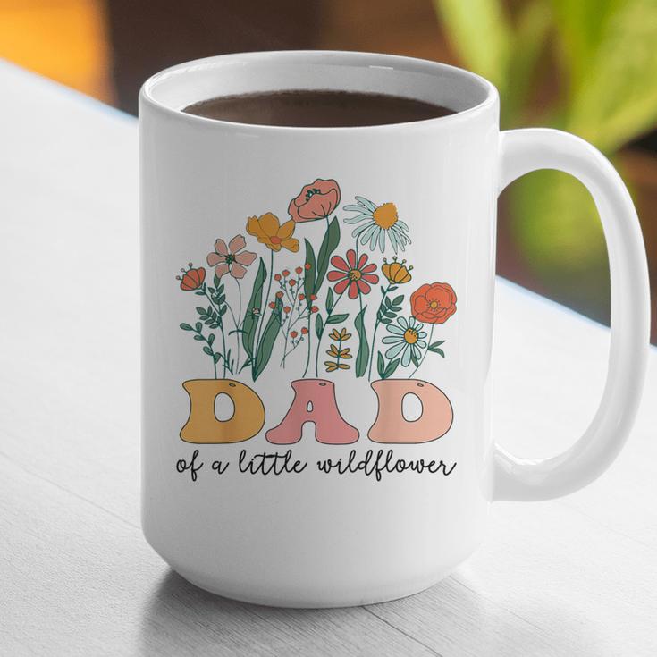Dad Of The Little Wildflower Birthday Party Baby Shower Graphic Print Coffee Mug