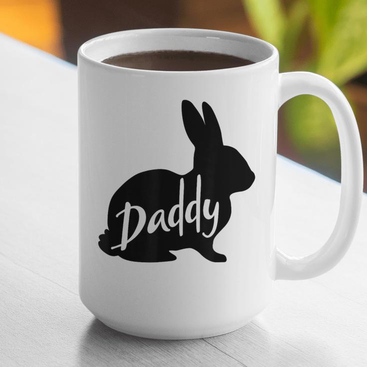 Daddy Bunny Rabbit Father Dad Easter Graphic Print Coffee Mug