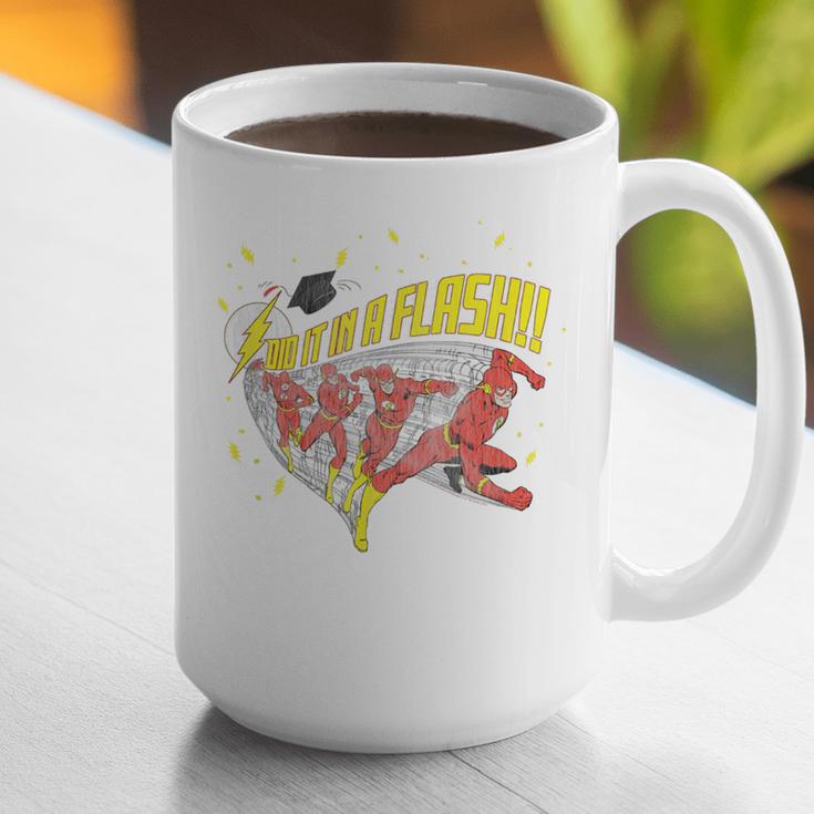 DC Comics The Flash Graduation Did It In A Flash Graphic Print Coffee Mug