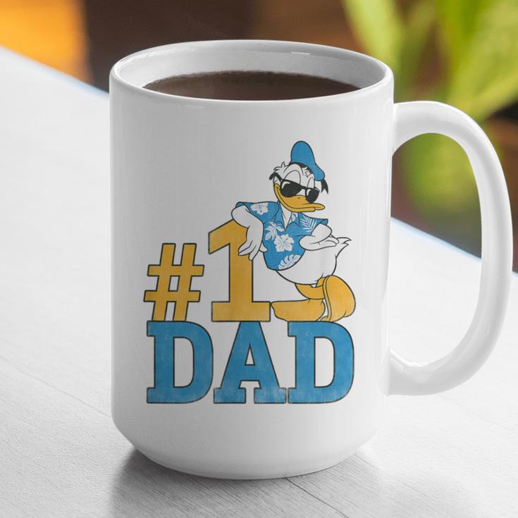Disney Donald Duck Number One Dad Sunglasses Father's Day Graphic Print Coffee Mug Disney Donald Duck Number One Dad Sunglasses Father's Day Graphic Print Coffee Mug