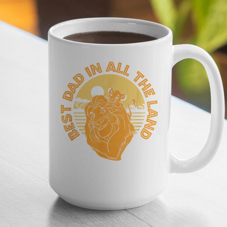 Disney The Lion King Father's Day Best Dad In All The Land Graphic Print Coffee Mug