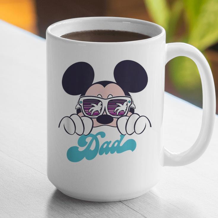 Disney Mickey And Friends Cool Mickey Summer Vibes Dad Logo Graphic Print Coffee Mug