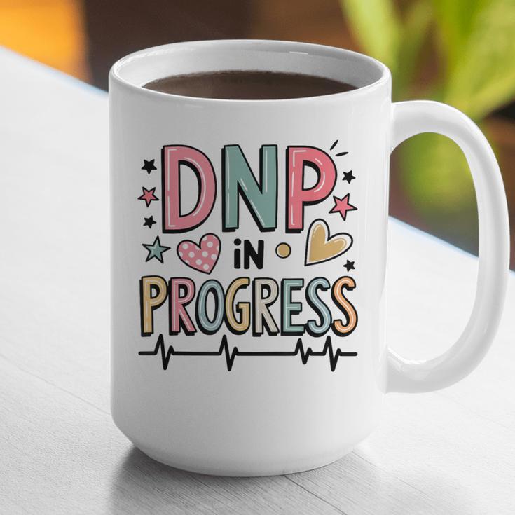 DNP In Progress Director Of Nursing Student Graduation Graphic Print Coffee Mug