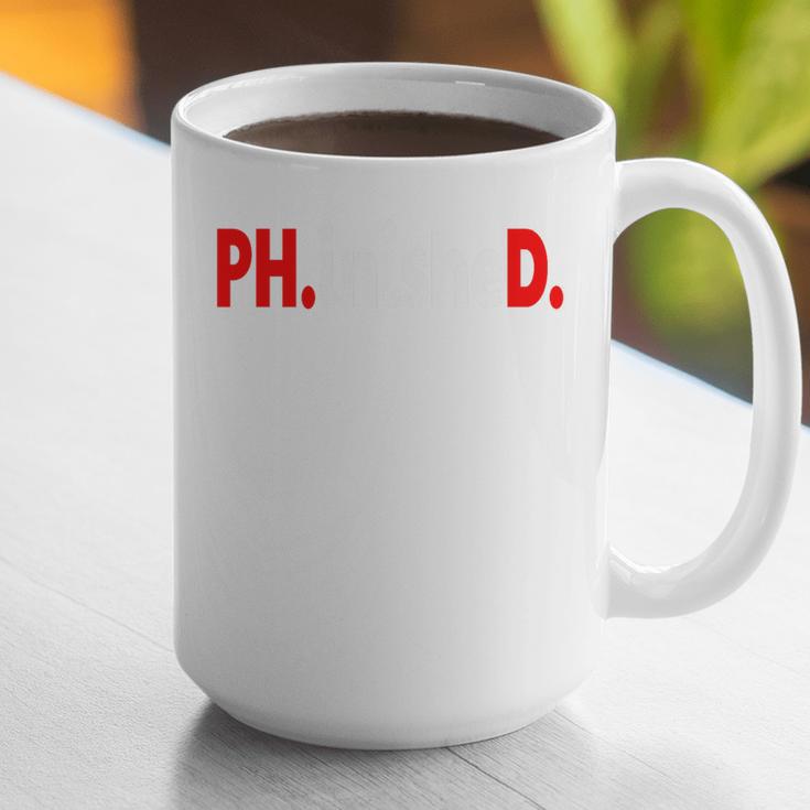 Doctorate PhinisheD PhD Graduation Premium Graphic Print Coffee Mug