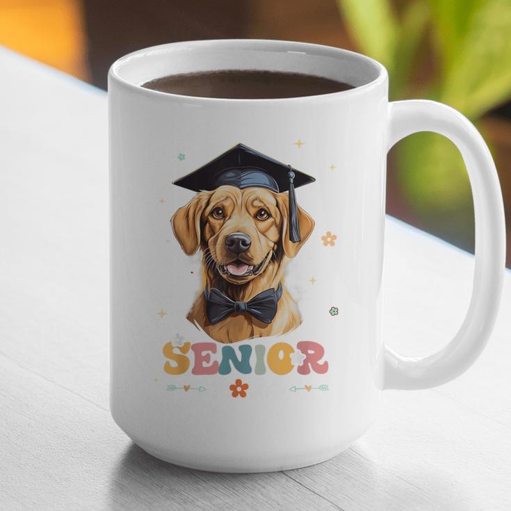 Dog Class Of 2024 Graduation Senior 2024 Men Women Girls Kids Graphic Print Coffee Mug