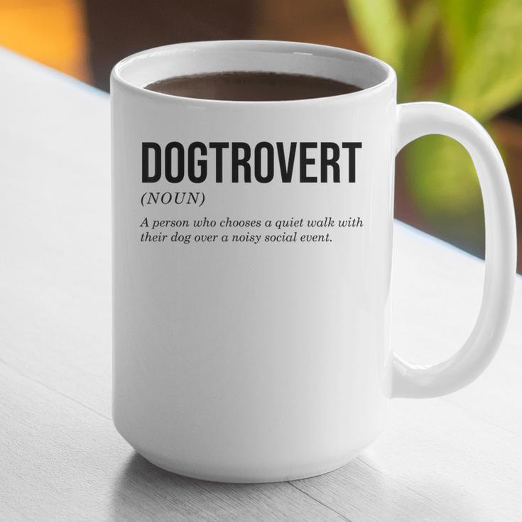 Dogtrovert Definition Dog Lover Introvert Women Men Graphic Print Coffee Mug Dogtrovert Definition Dog Lover Introvert Women Men Graphic Print Coffee Mug