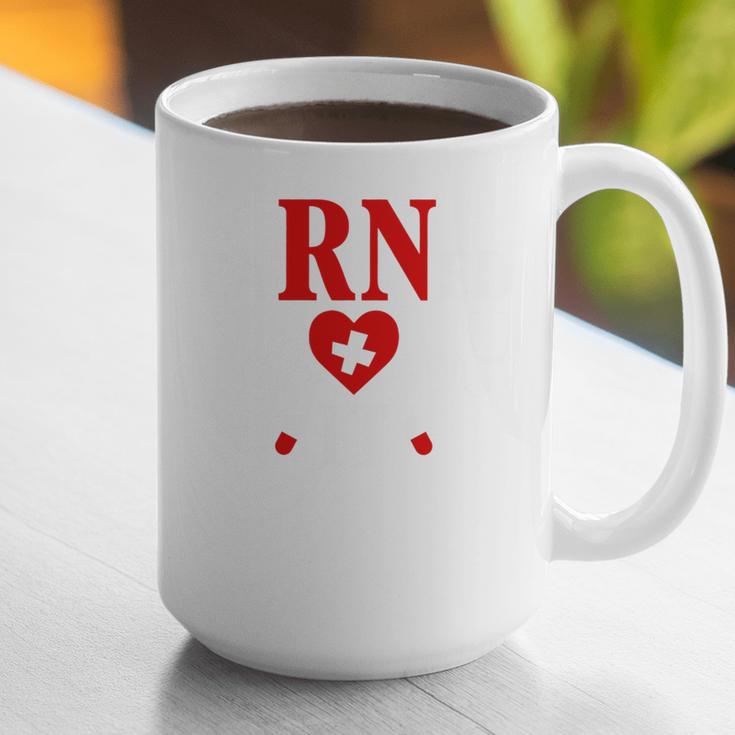 Earned It For Nurse Graduation Or RN LPN Nursing School Grad Graphic Print Coffee Mug